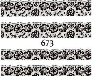 Водные наклейки для ногтей - №673, Raisin