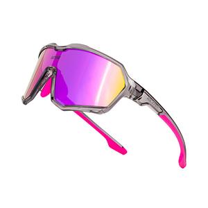 Солнцезащитные очки для велоспорта Active KA-124, блестящий кристально-серый/розовый