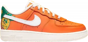 Кроссовки Nike Force 1 LV8 PS 'Pineapple', оранжевый