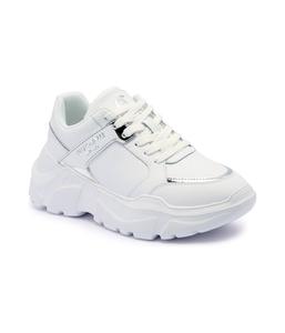 Кожаные кроссовки Just Cavalli, белый