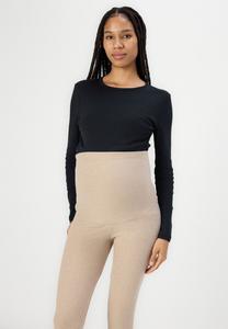 Леггинсы OLMPEA ONLY MATERNITY, светло-коричневый