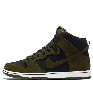 Кроссовки sb dunk высокие Nike, черный