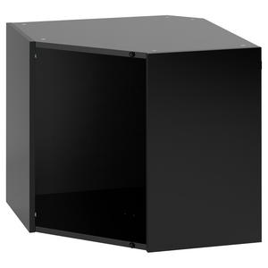 Каркас углового настенного шкафа, черно-серый, 68x37x60 см. IKEA Metod