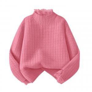 Детский свитер Disney, Solid Color Rose Red