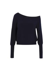 DreiMaster Женский свитер темно-синего цвета