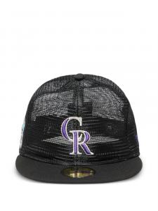 NEW ERA CAP кепка Colorado Rockies Mesh Patch 59FIFTY Fitted, черный