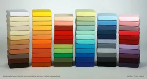 Простыня на резинке AVENTURA, цвет лайм, размер 140-160x190-200 см Kirsten Balk