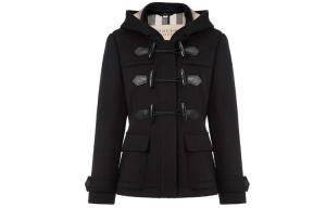 Burberry Женское Укороченное Пальто, цвет черный