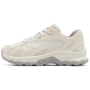 Женские кроссовки Low Top Chunky AGSDON, бежево-фиолетовые