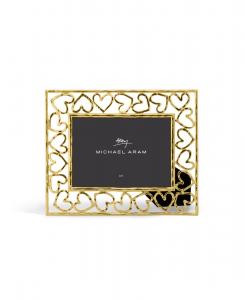 Рамка в форме сердца 5x7 дюймов Michael Aram, золото