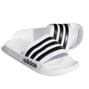 Шлепанцы Adidas Adilette, белый/черный