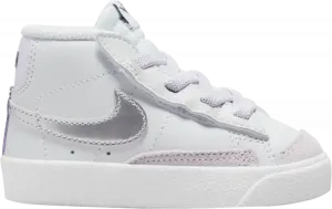 Кроссовки Nike Blazer Mid '77 TD 'Pure Platinum Metallic Silver', белый