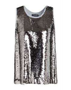 Топ Dolce&Gabbana, темно-серый