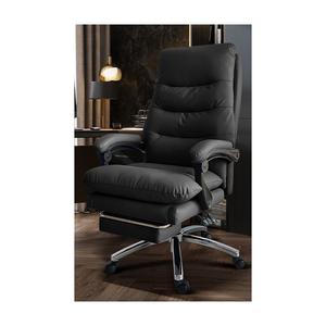 Игровое кресло Insdea HDA065-II с подставкой для ног, черное