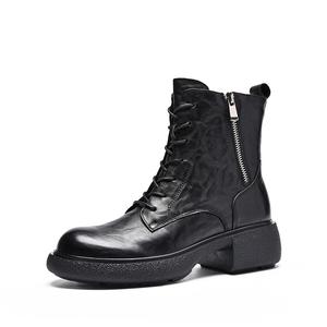 ZHR Ботильоны женские, черно-коричневые