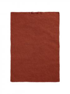 IB Laursen Кухонное полотенце, связанное из пряжи цвета ржавчины