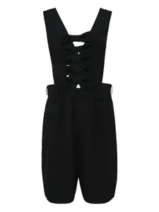 Комбинезон с бантами Comme Des Garçons Girl, черный