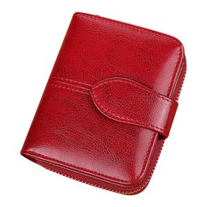 Banyanu Кошелёк, Two-Tone Burgundy (18 Card Slot Version)-Anti-Skimming