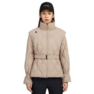 DESCENTE Женская пуховая куртка для гольфа, Brown