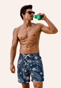 Шорты для плавания Cupshe, темно-синий