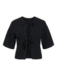 Вязаный кардиган OBJECT Ulla, черный