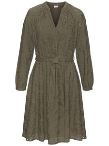 Платье до колена LASCANA, хаки