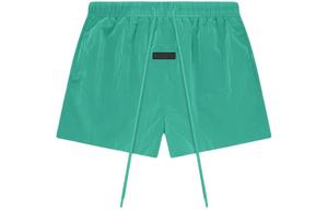 Шорты для бега из мятого нейлона Fear Of God Essentials, цвет Mint Leaf