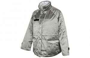 Женская стеганая куртка Nike, цвет Silver