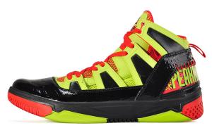 Баскетбольные кроссовки Monster 3 мужские с низким верхом, черные/желтые Peak