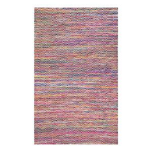 Шеврон ручной работы Рошель Nuloom, розовый, 229x290 см