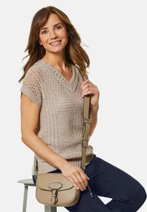 Футболка с принтом GOLDNER, песочный