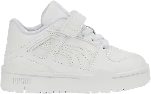 Кроссовки Puma Slipstream Leather Infant Triple White, белый