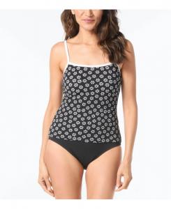 Женский купальник Lexi с облегающим верхом на косточках и текстурированной поверхностью Beach House, 001-black