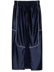 Деконструированная юбка Alexander Wang, синий