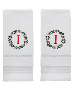 Полотенце для рук  Skl Home с монограммой «I», белый