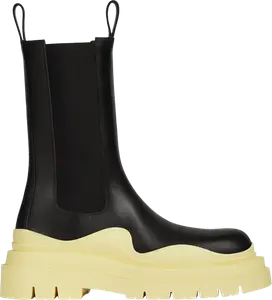 Ботинки Bottega Veneta Wmns Tire Boot Black Lemonade, черный