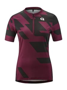 Функциональная рубашка Gonso Fahrradshirt Basagno, бордо