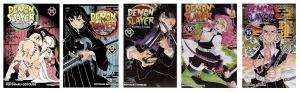 Demon Slayer Vol. 11-15 Bundle Set (5 Book Collection) (Generic)