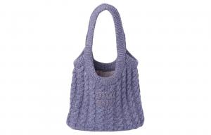 Сумка-шоппер из ткани, Покупная сумка, Плечевая сумка, Женская сумочка цвета глицинии MIU MIU