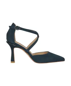 Туфли на каблуке крестообразной формы Alma En Pena, синий