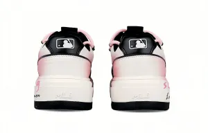 MLB Chunky Liner Heartbeat Pink Undertone Slip Resistant низкие кроссовки Chunky Unisex бело-розовые