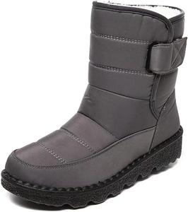 Женские зимние ботинки Stunner с меховой подкладкой, утепленные, на щиколотку, водонепроницаемые, для прогулок и походов, H Gray
