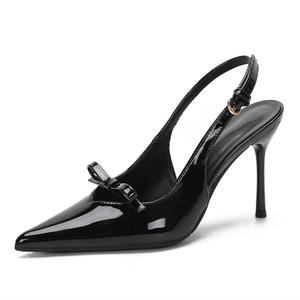 Туфли женские на высоком каблуке Luji, черный