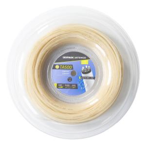 Теннисная струна TA 500 comfort 1,3 мм мультиволокно, рулон 200 м, коричневая ARTENGO, светло-желтого
