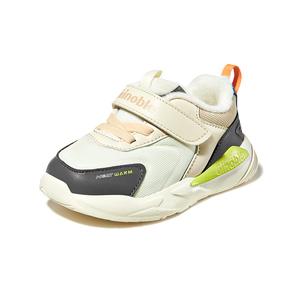 Детская обувь с термоподдержкой для младенцев и малышей GINOBLE, белый/серый/коричневый