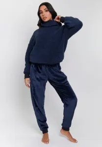 Пижама с отстегивающимся шарфом-снудом borg Loungeable, Navy