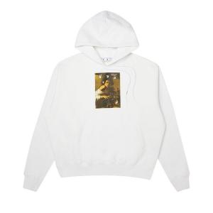 Худи Off-White Caravaggio Boy Skate Hoodie 'White/Multicolor', белый