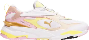Кроссовки Puma RS-Fast Mix Gold, розовый