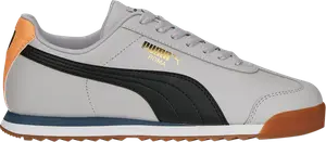 Кроссовки Puma Roma Basic Plus Marble Black Gum, серый