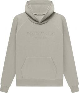 Худи Fear of God Essentials Waffle Raglan Hoodie 'Seal', серый